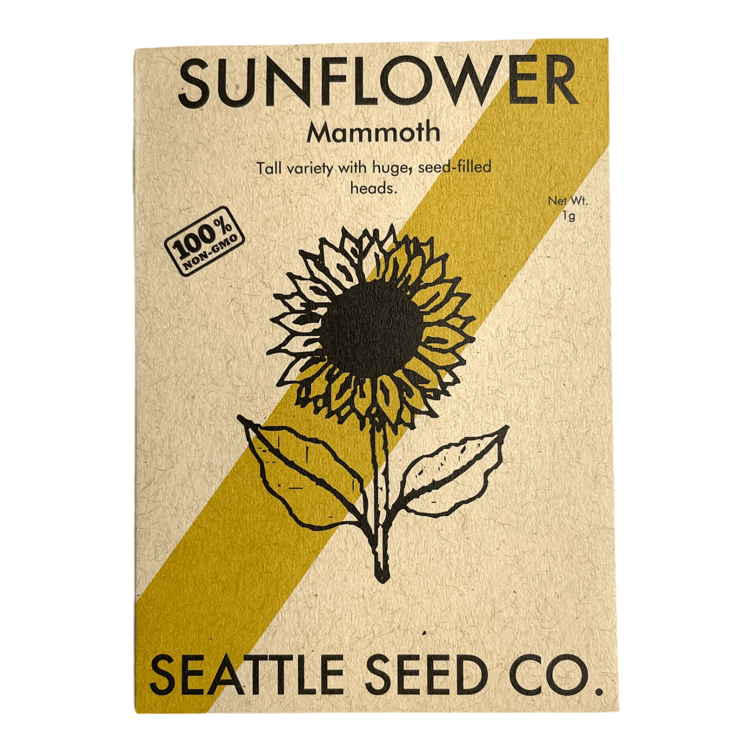 Seattle Seed Company Flowers Sunflower - Mammoth Russian