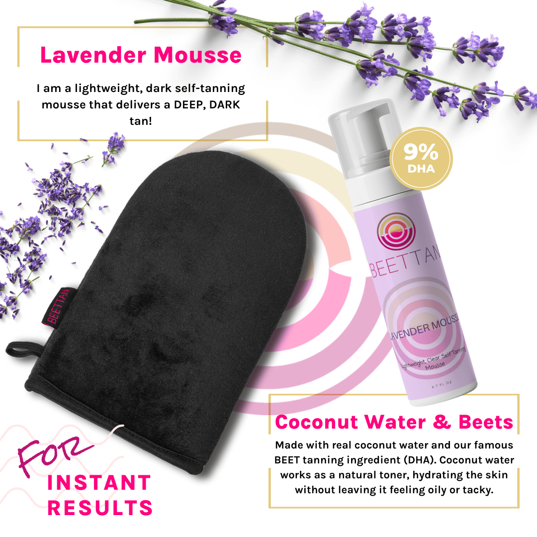 BeetTan Tanning Mousse Lavender Self Tanning Mousse