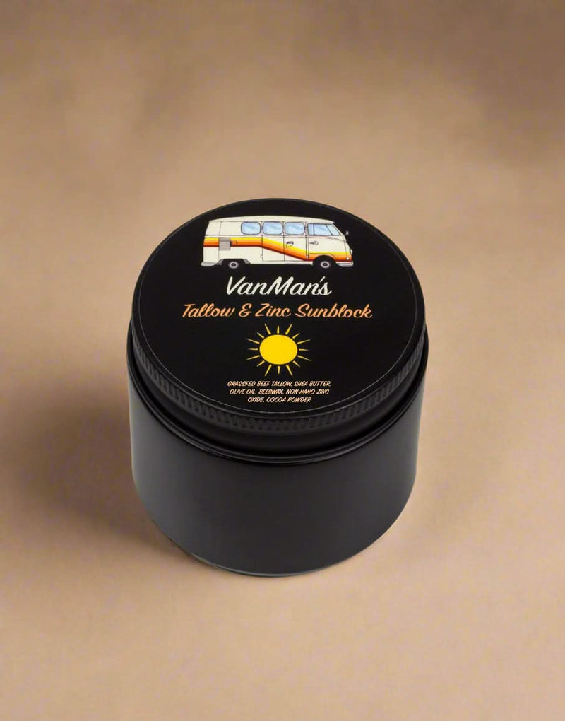 VanMan VanMan’s Tallow & Zinc SunBlock - 2 oz
