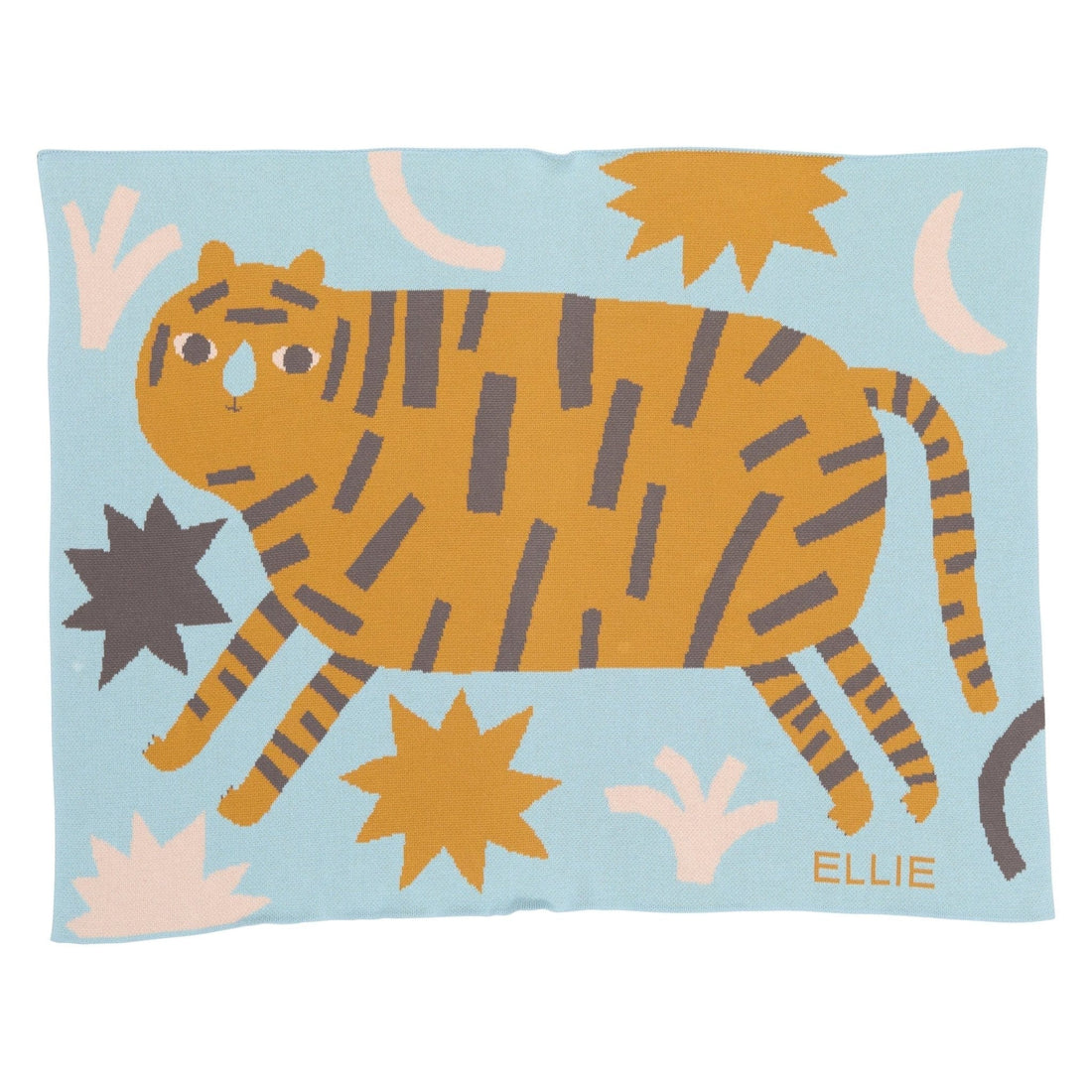 Surprised Tiger Baby Blanket