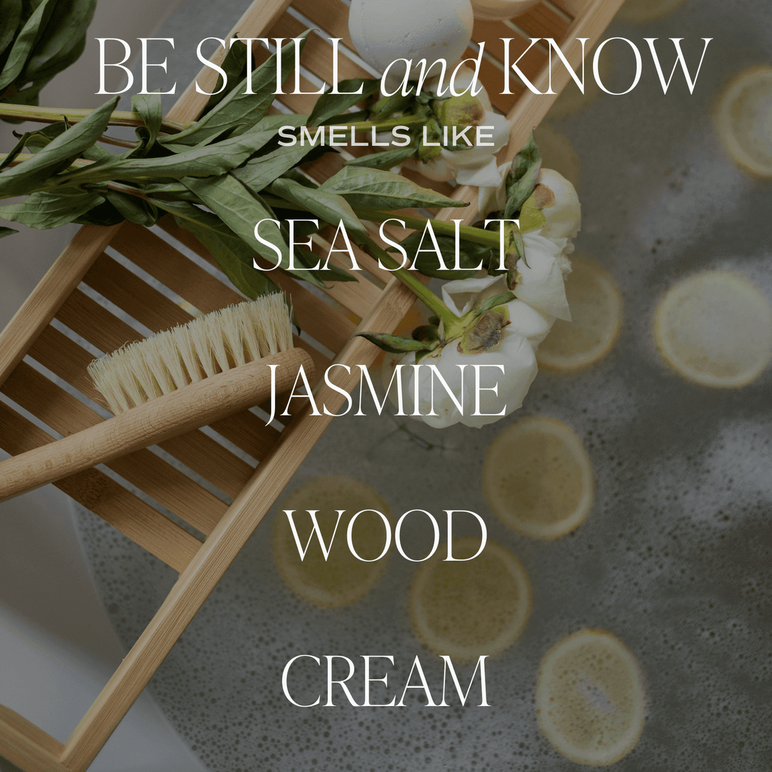 Be Still and Know Soy Candle - Clear Jar - 9 Oz - My American Goods
