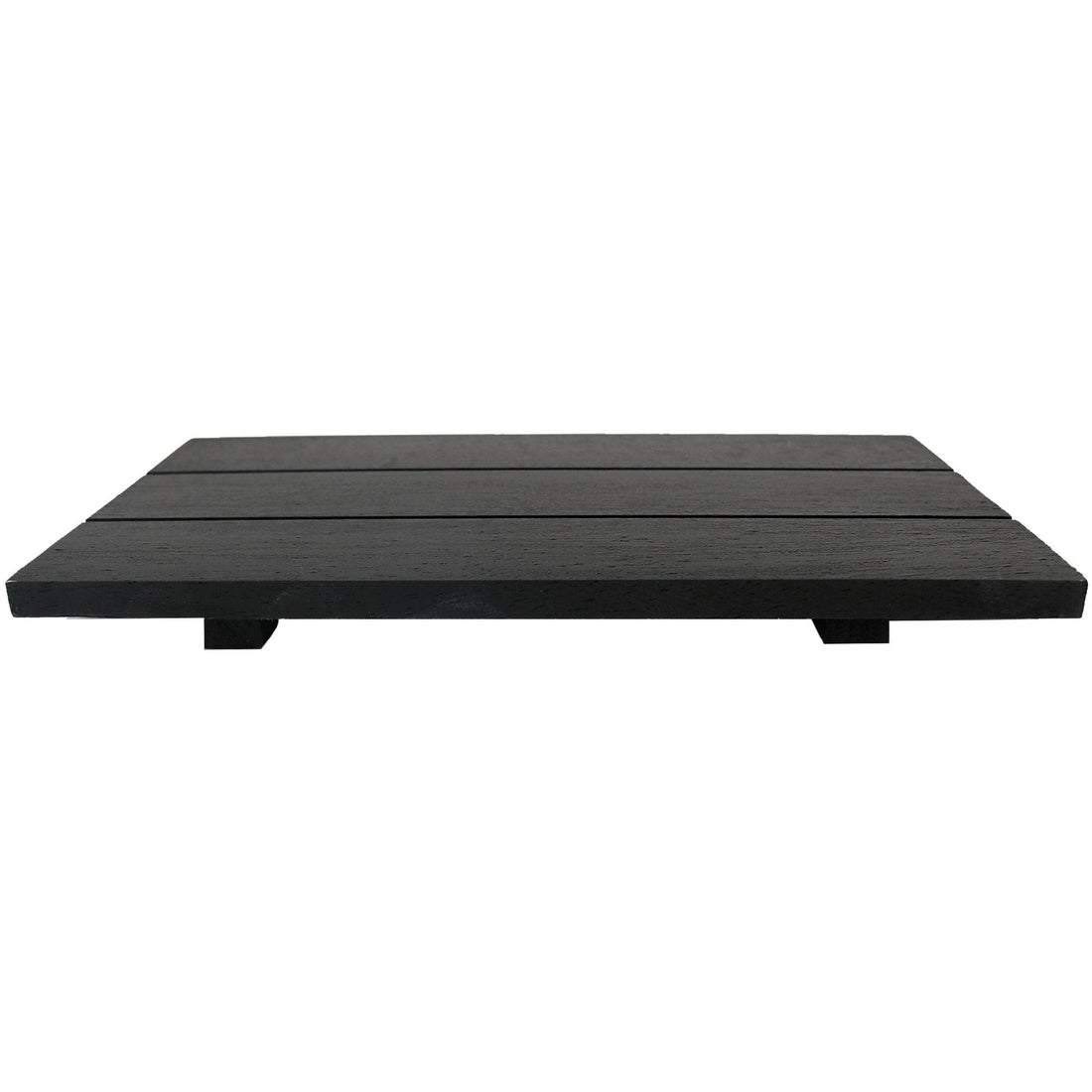 Black Rectangular Wood Tray - My American Goods