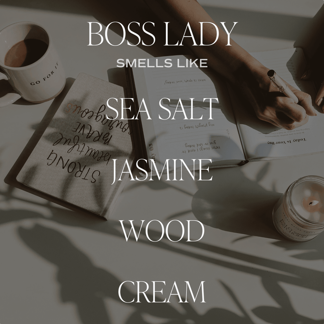 Boss Lady Soy Candle - Clear Jar - 9 Oz (Spa Day) - My American Goods