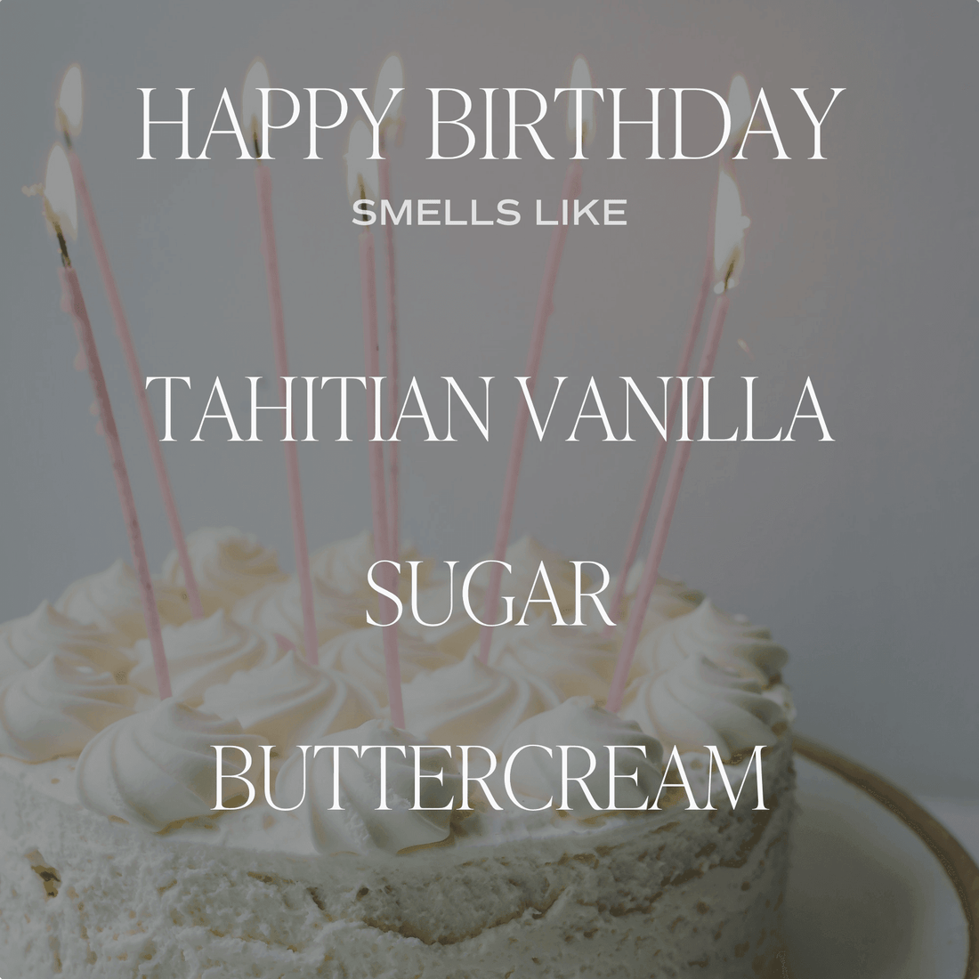 Happy Birthday Soy Candle - Clear Jar - 9 Oz - My American Goods