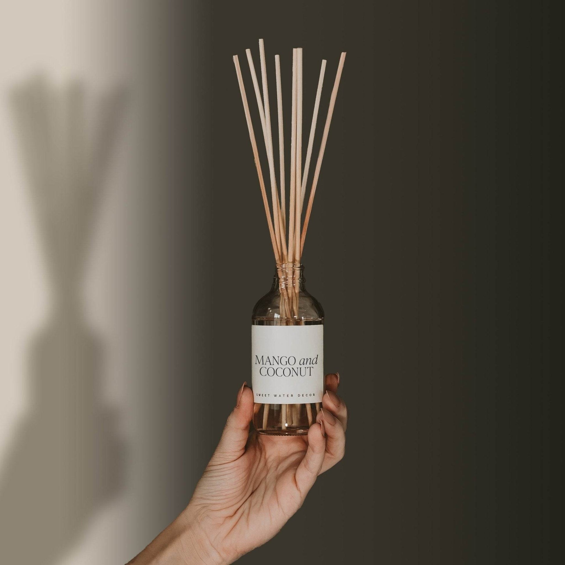 Mango and Coconut Clear Reed Diffuser - My American Goods