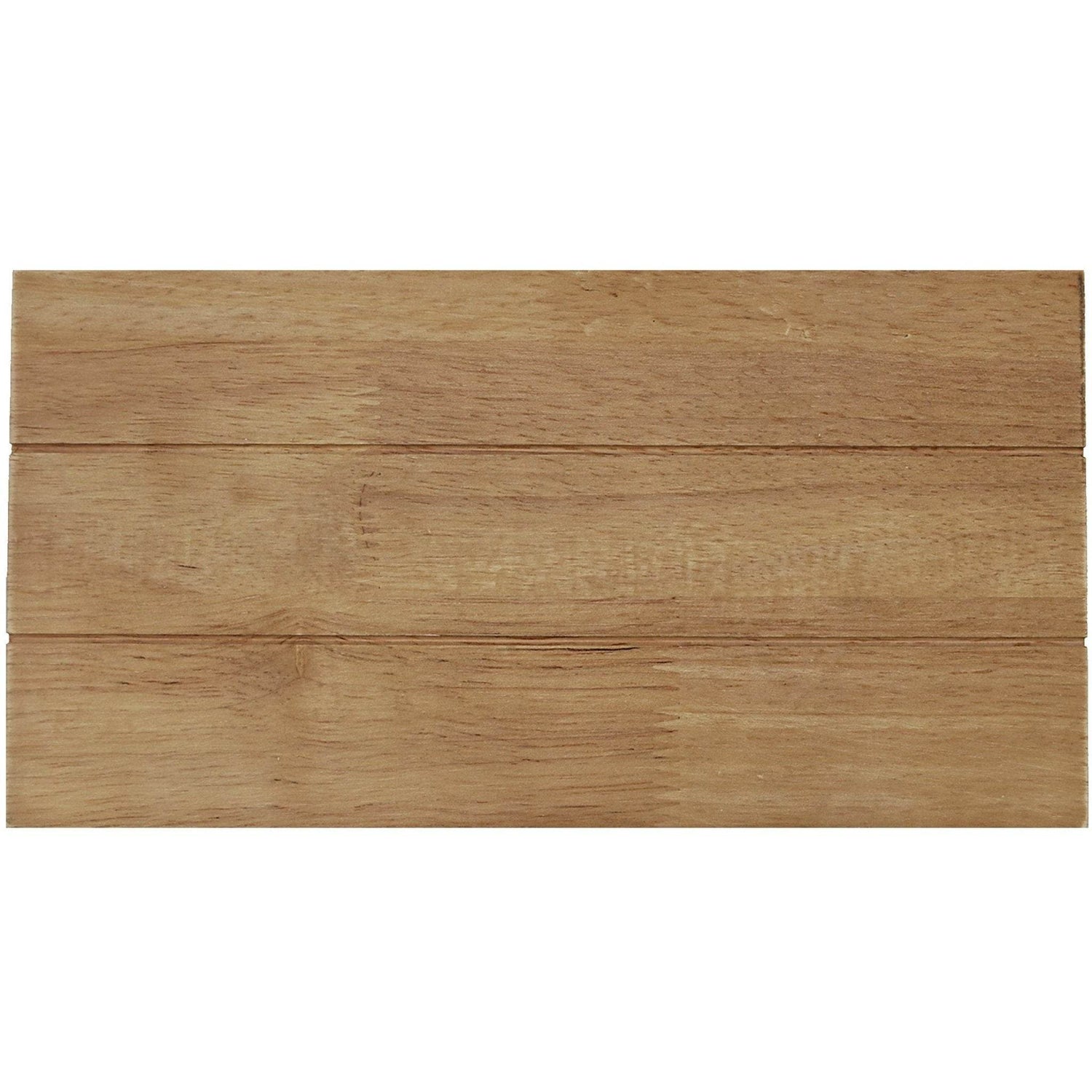 Natural Rectangular Wood Tray - My American Goods
