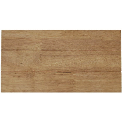 Natural Rectangular Wood Tray - My American Goods