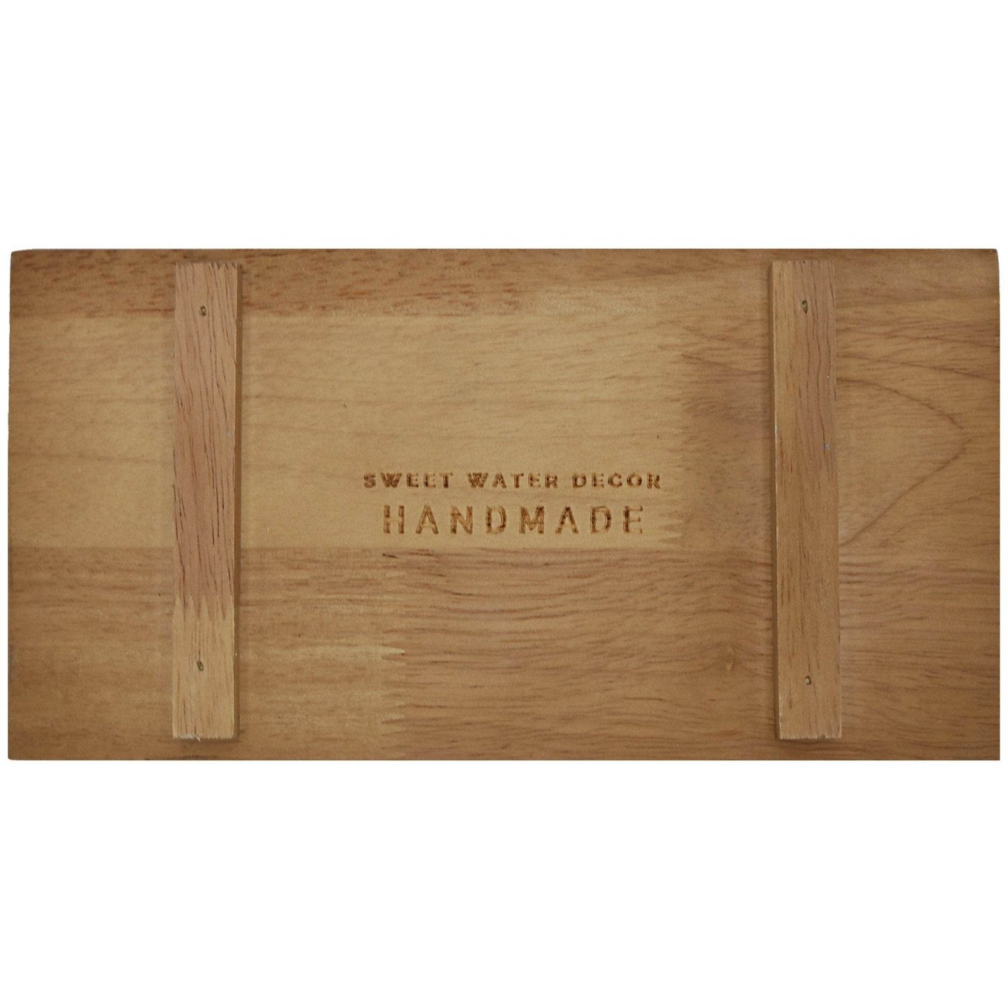 Natural Rectangular Wood Tray - My American Goods