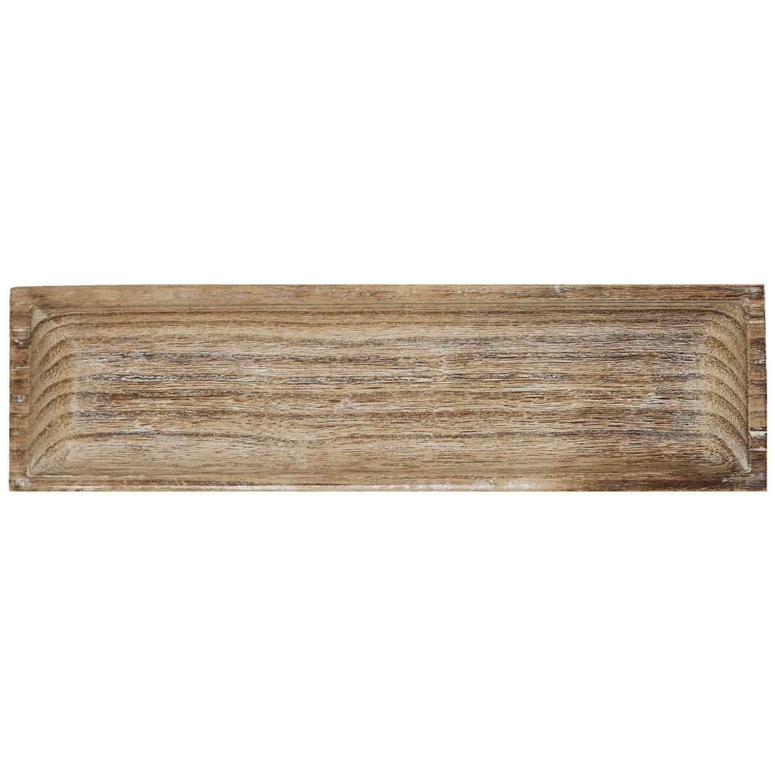 Rustic Rectangular Wood Tray - My American Goods