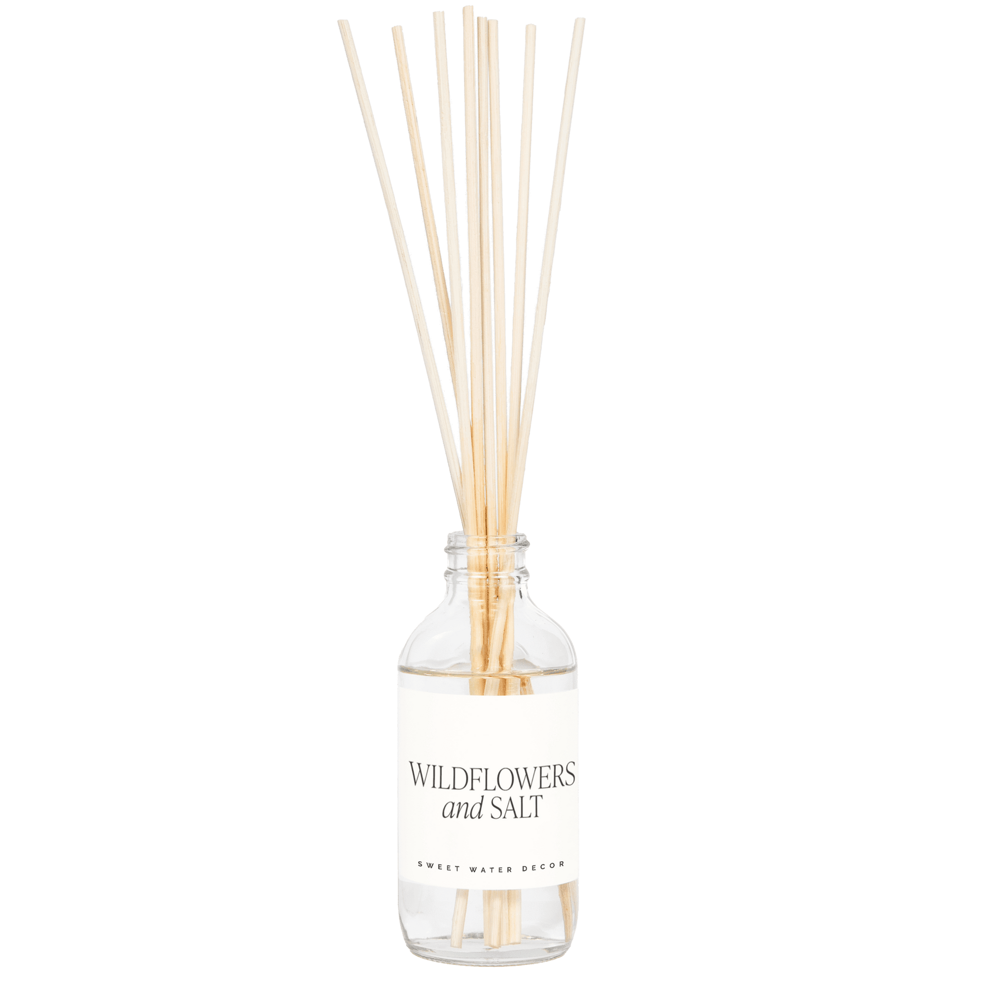Wildflowers and Salt Clear Reed Diffuser - My American Goods