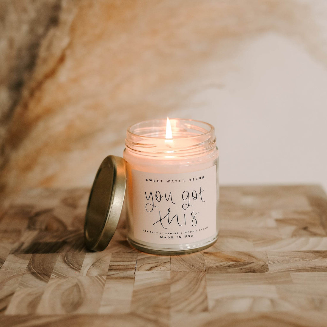 You Got This Soy Candle - Clear Jar - 9 Oz - My American Goods