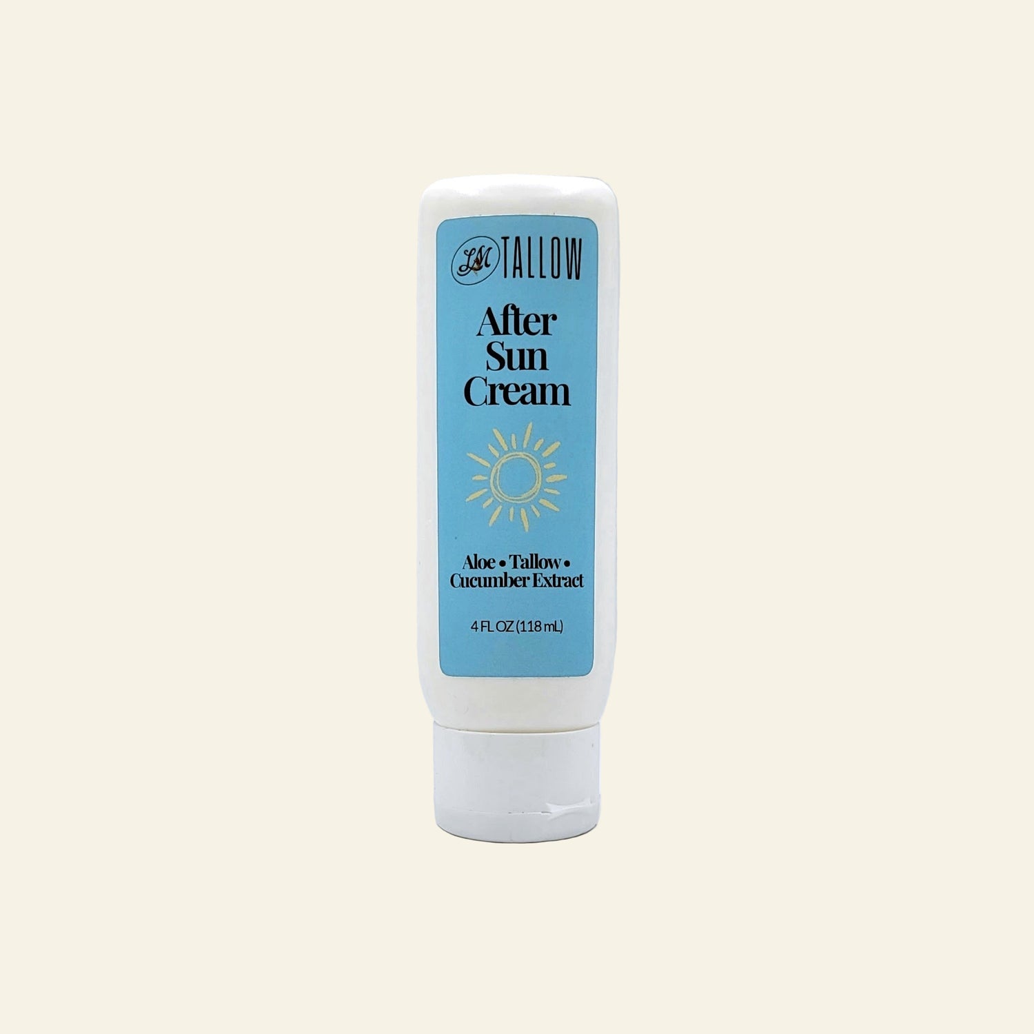 Tallow After Sun Cream | Nourishing Tallow Skincare | Natural Soothing Moisturizer