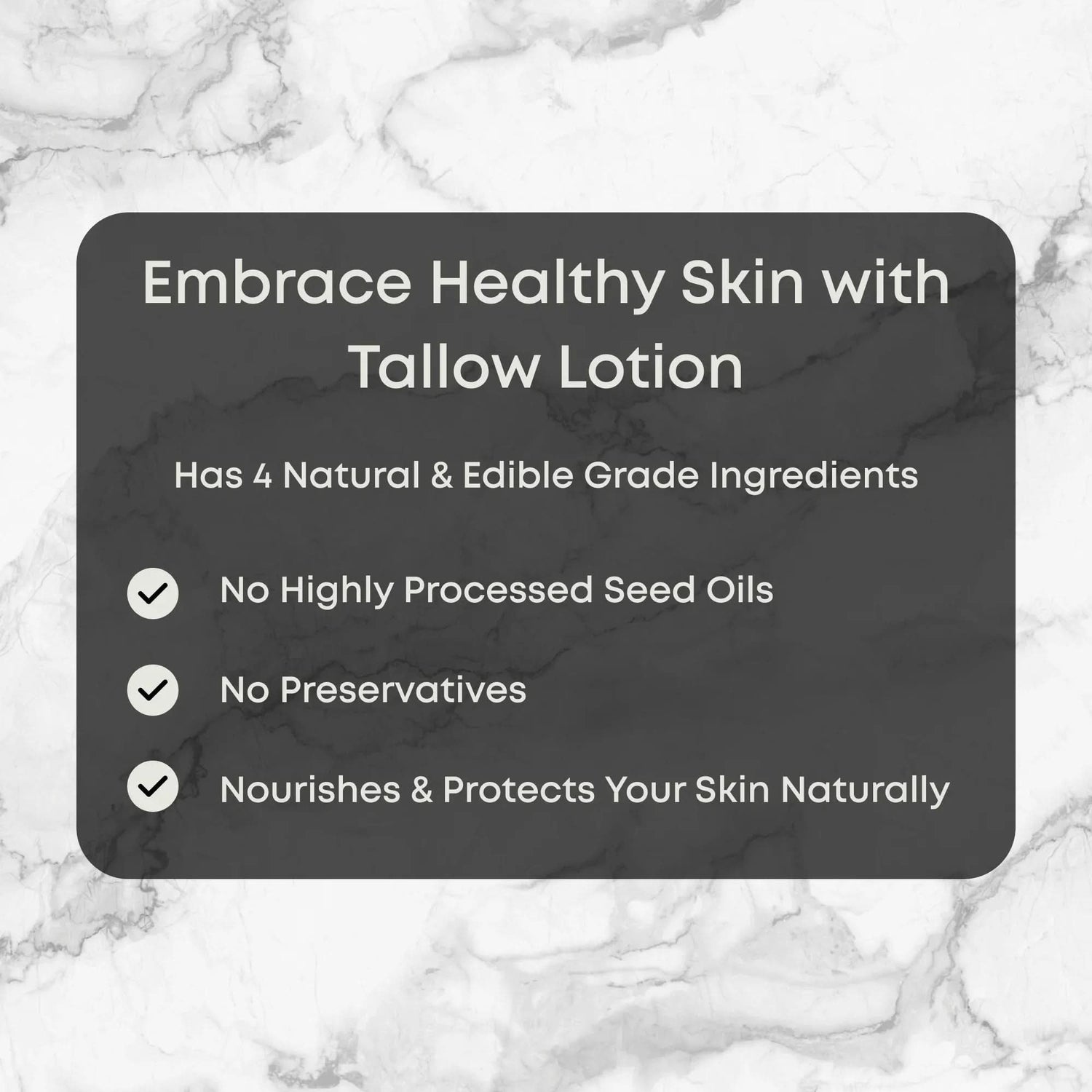 Tallow Lotion - 3.4 oz - My American Goods