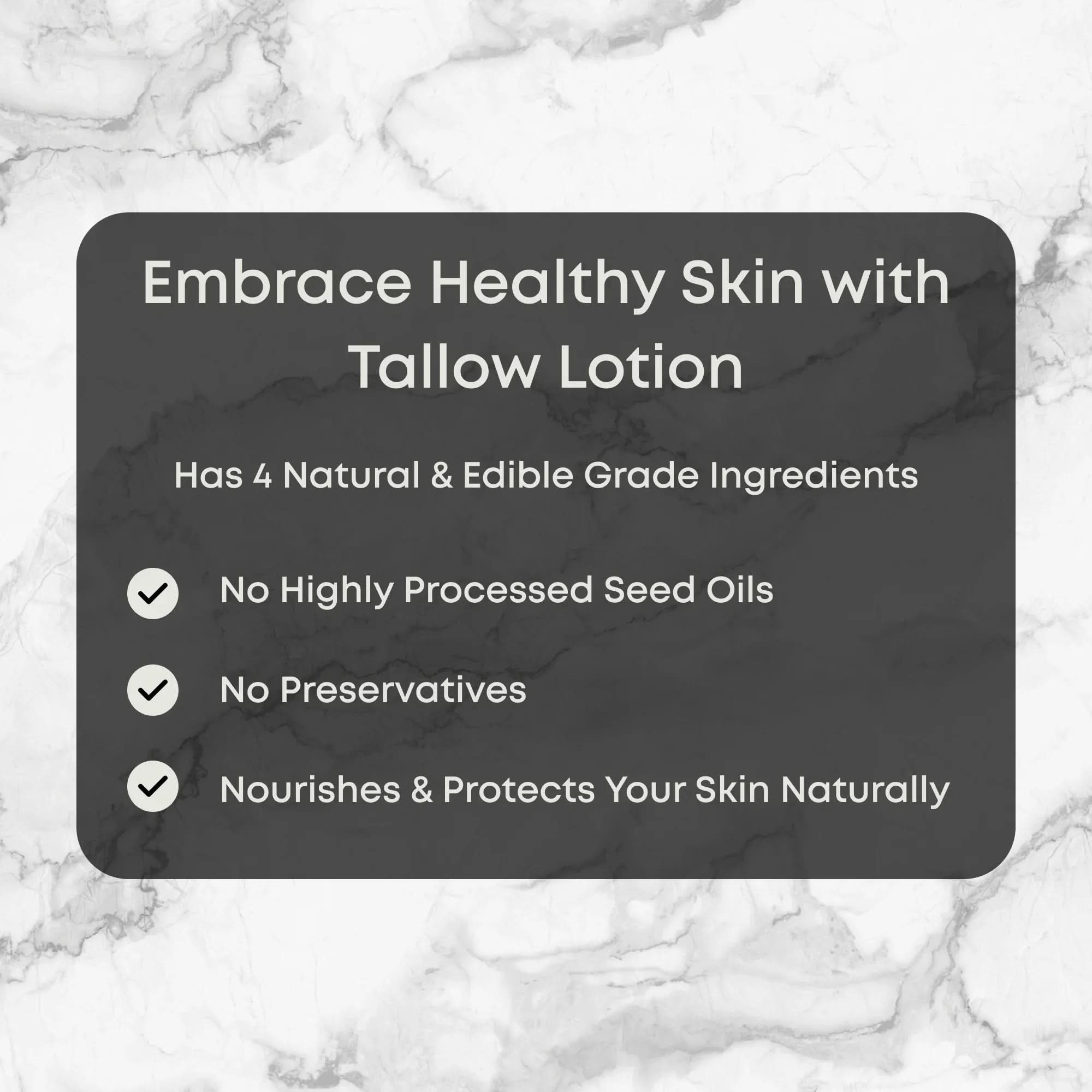 Tallow Lotion - 3.4 oz - My American Goods