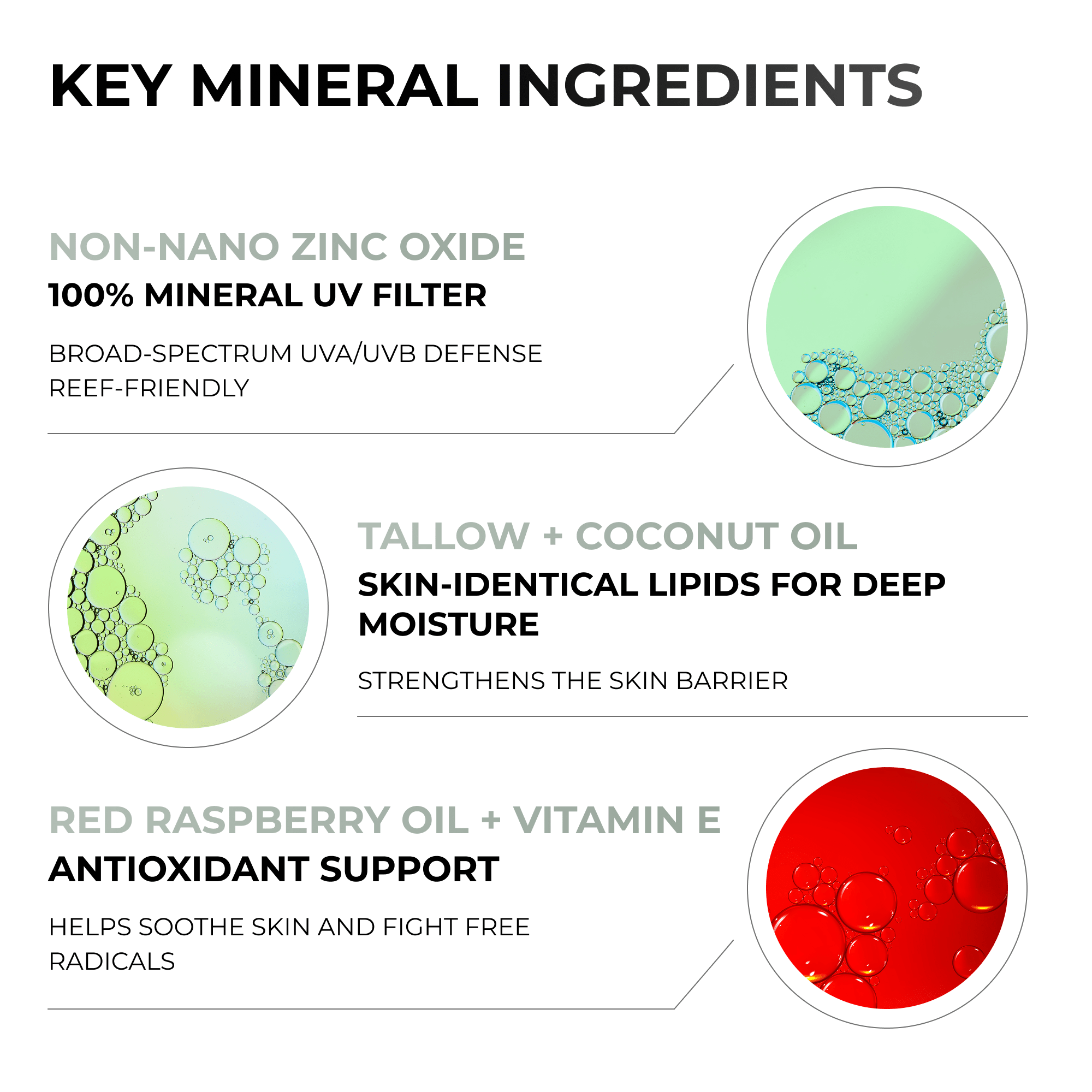 Clean + Kind Tallow Mineral Sunscreen