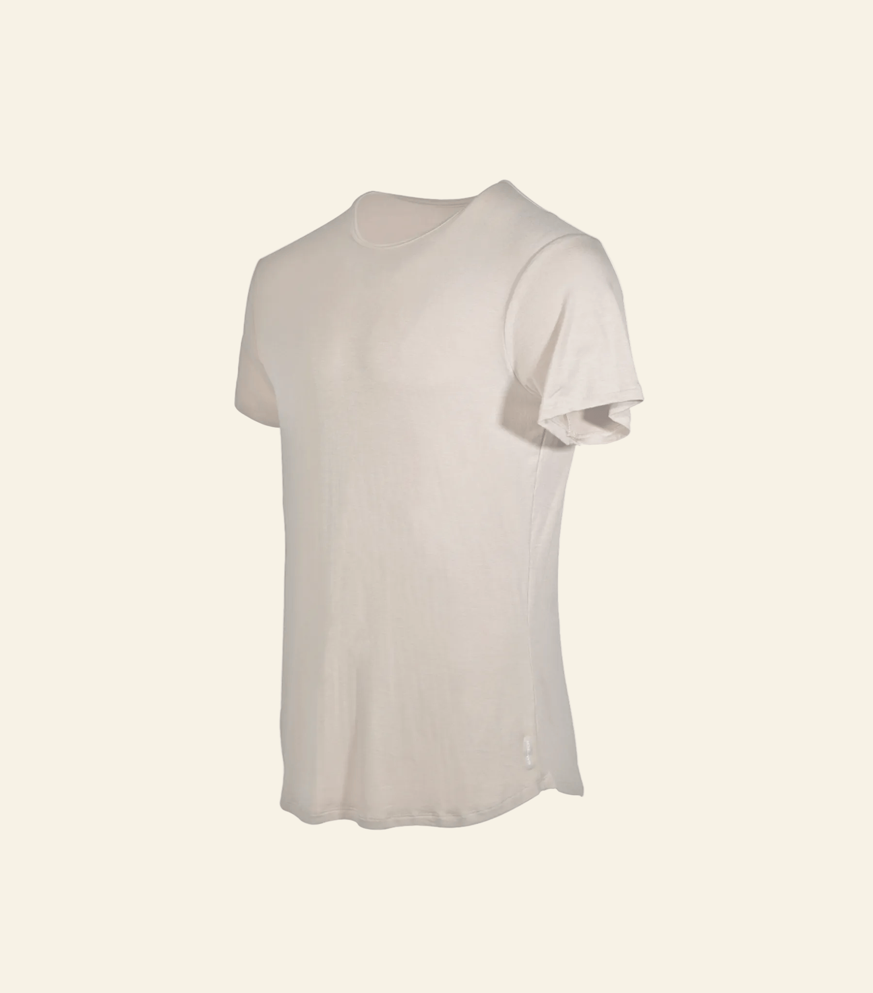 Bamtech Shirt S / Sandstone Bamboo Swift Curve-Hem T-Shirt - Sandstone