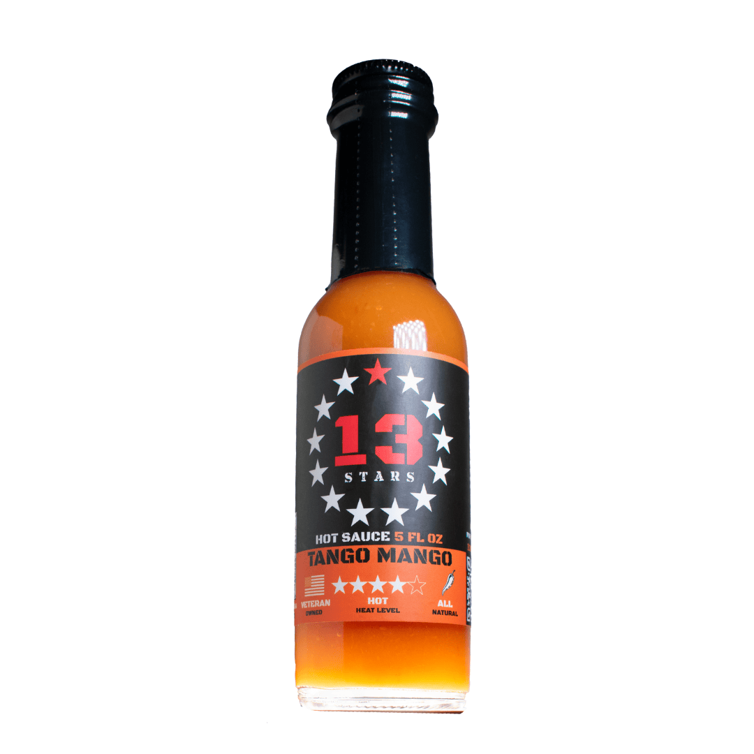13 Stars Hot Sauce Hot Sauce 5oz 13 Stars Hot Sauce Tango Mango