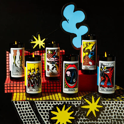 Tarot Candle - Mystery Card