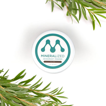 Mineralized Deodorant Tea Tree Sample Scent (without applicator)