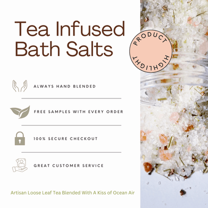 Romantic Getaway Tea-Infused Bath Salts
