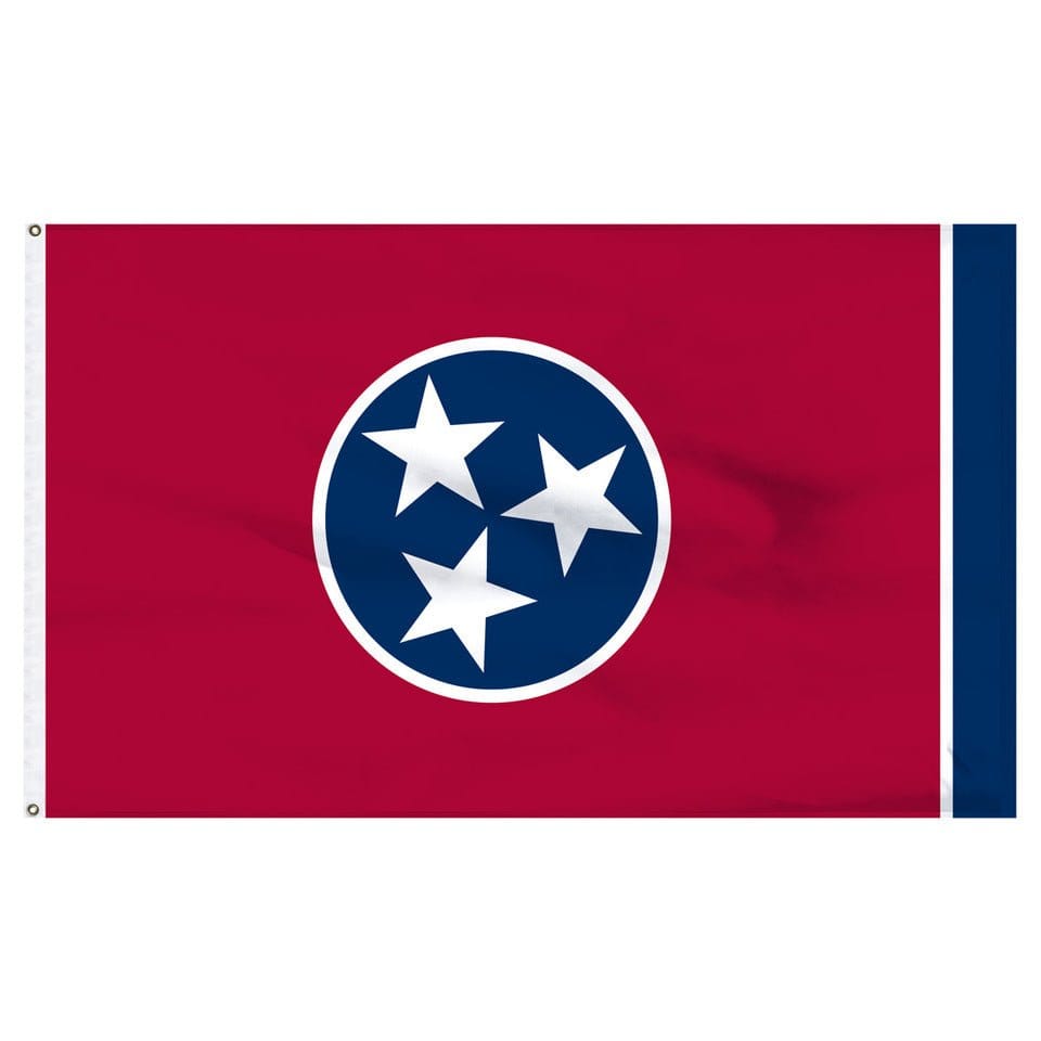 Flags Unlimited USA Nylon State Flags Tennessee
