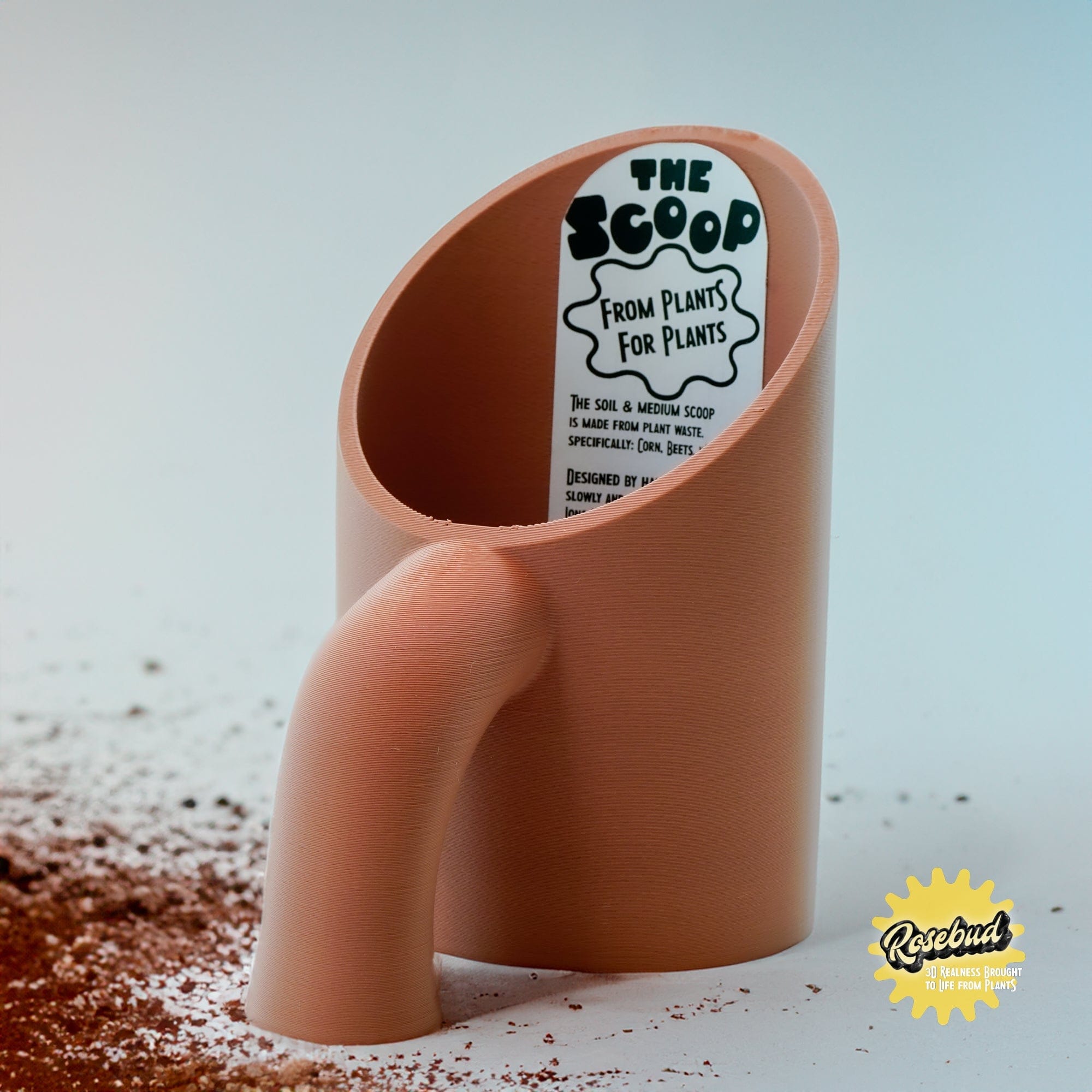 Rosebud HomeGoods Lawn &amp; Garden Terracotta / Regular Plant Soil Scoop