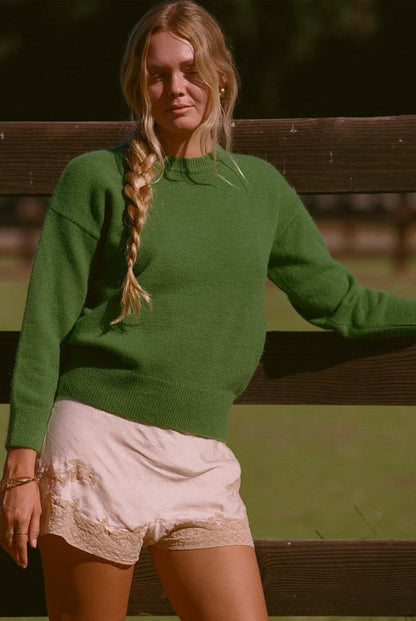 Tex Sweater - Hunter Green