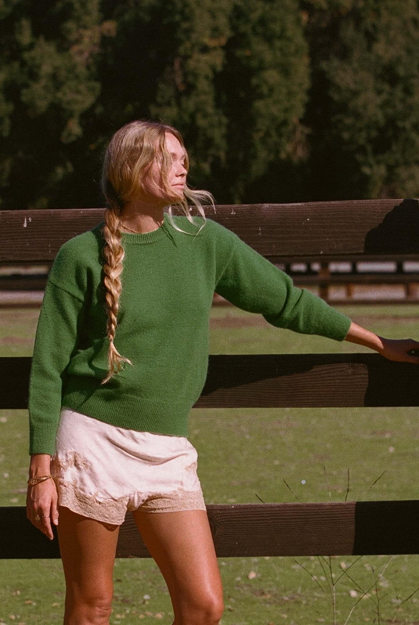 Tex Sweater - Hunter Green
