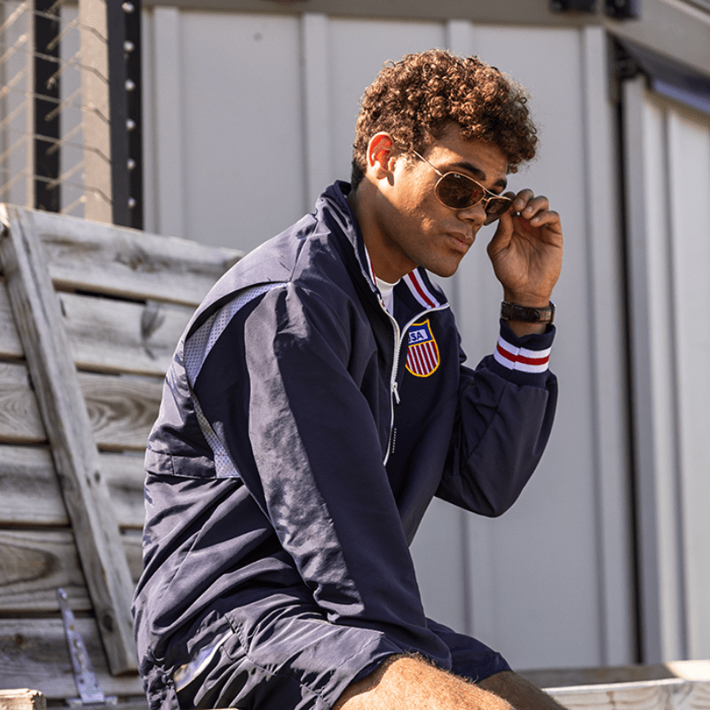 Boathouse unisex windbreaker jackets The 44th Anniversary Stevenson Unisex Jacket