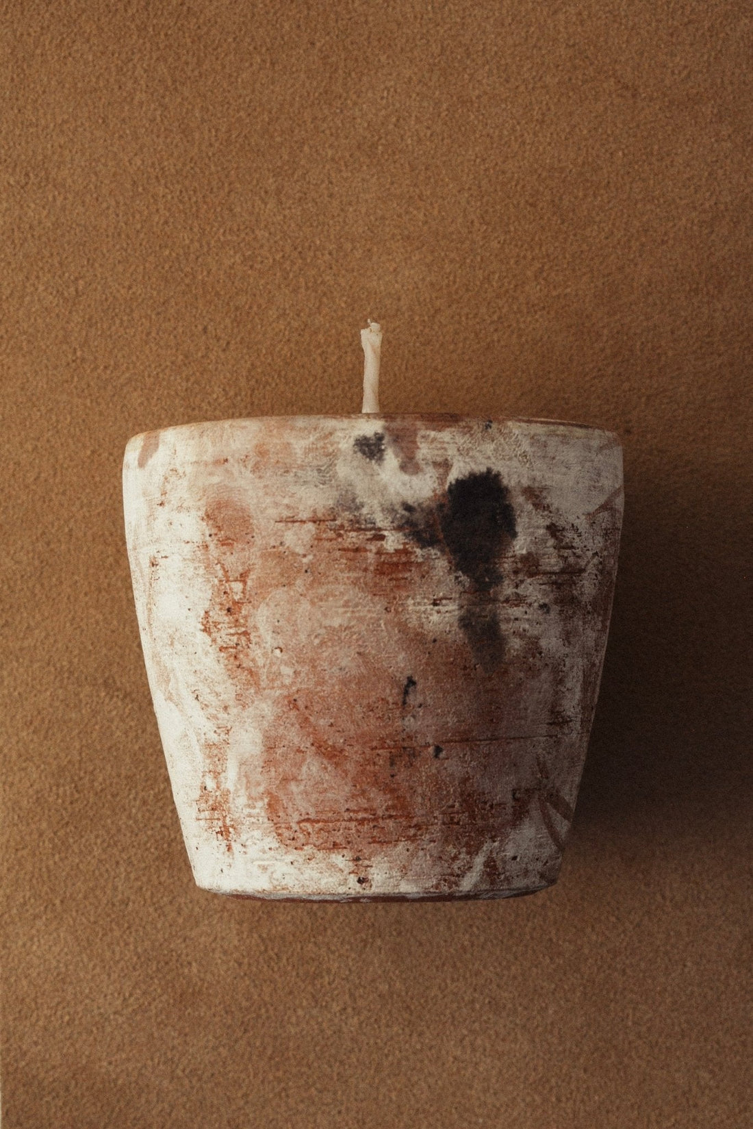 Souchong Debut Earthen Tallow Candle – Smoke-Brushed Terracotta Vessel 4 oz - My American Goods