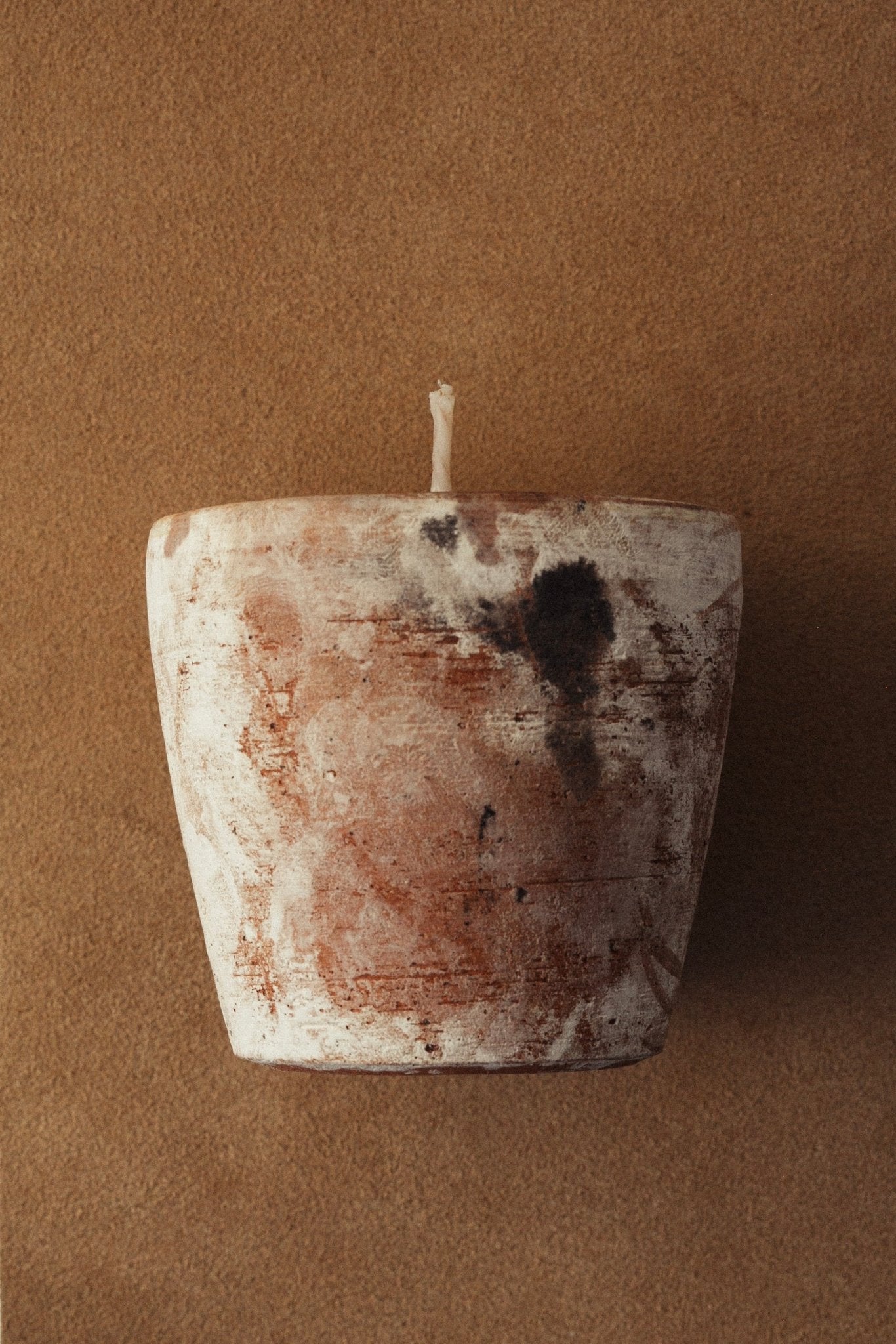 Souchong Debut Earthen Tallow Candle – Smoke-Brushed Terracotta Vessel 4 oz - My American Goods