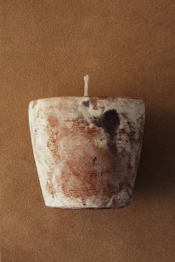 Souchong Debut Earthen Tallow Candle – Smoke-Brushed Terracotta Vessel 4 oz - My American Goods