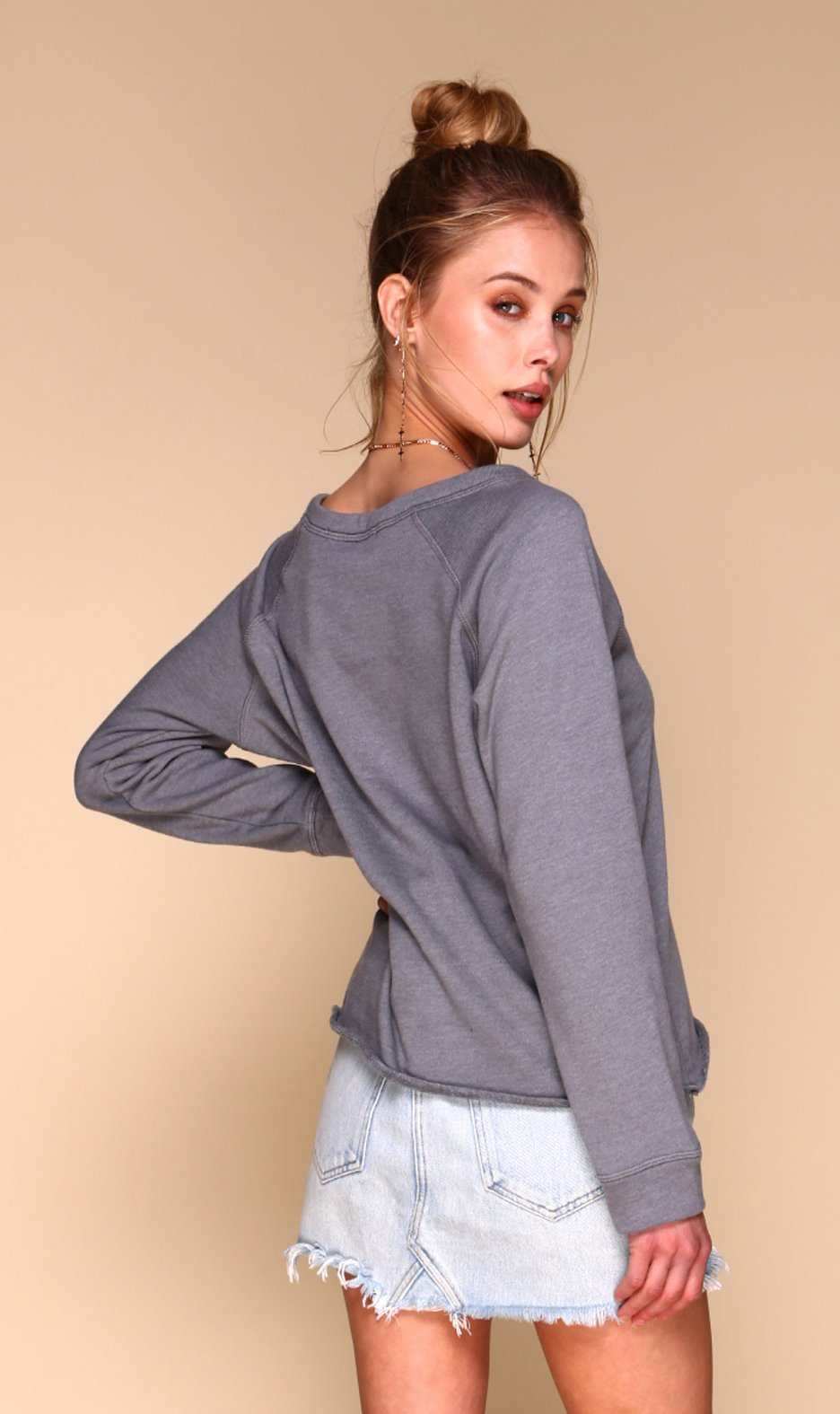Good Gets Better Free Spirit Sweatshirt - Grey