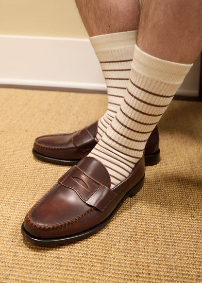 American Trench Socks The Brittany Stripe