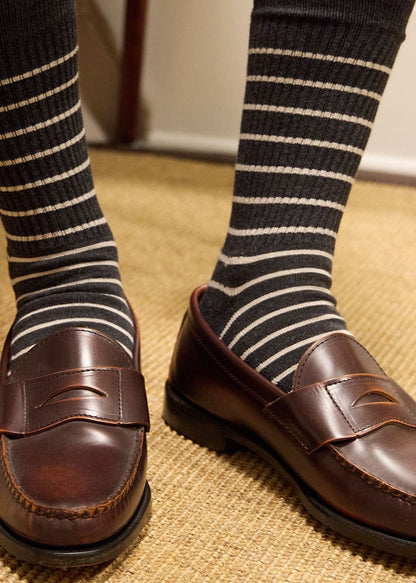 American Trench Socks The Brittany Stripe