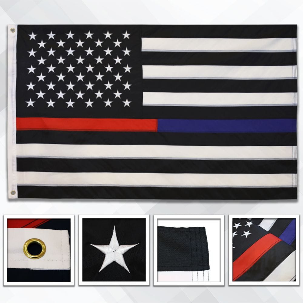 U.S. Thin Red &amp; Blue Line