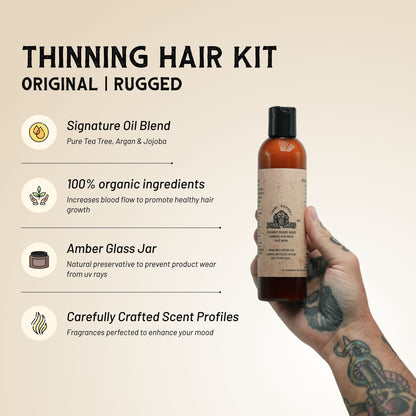 Johnny Slicks Gift Set Thinning Hair Kit
