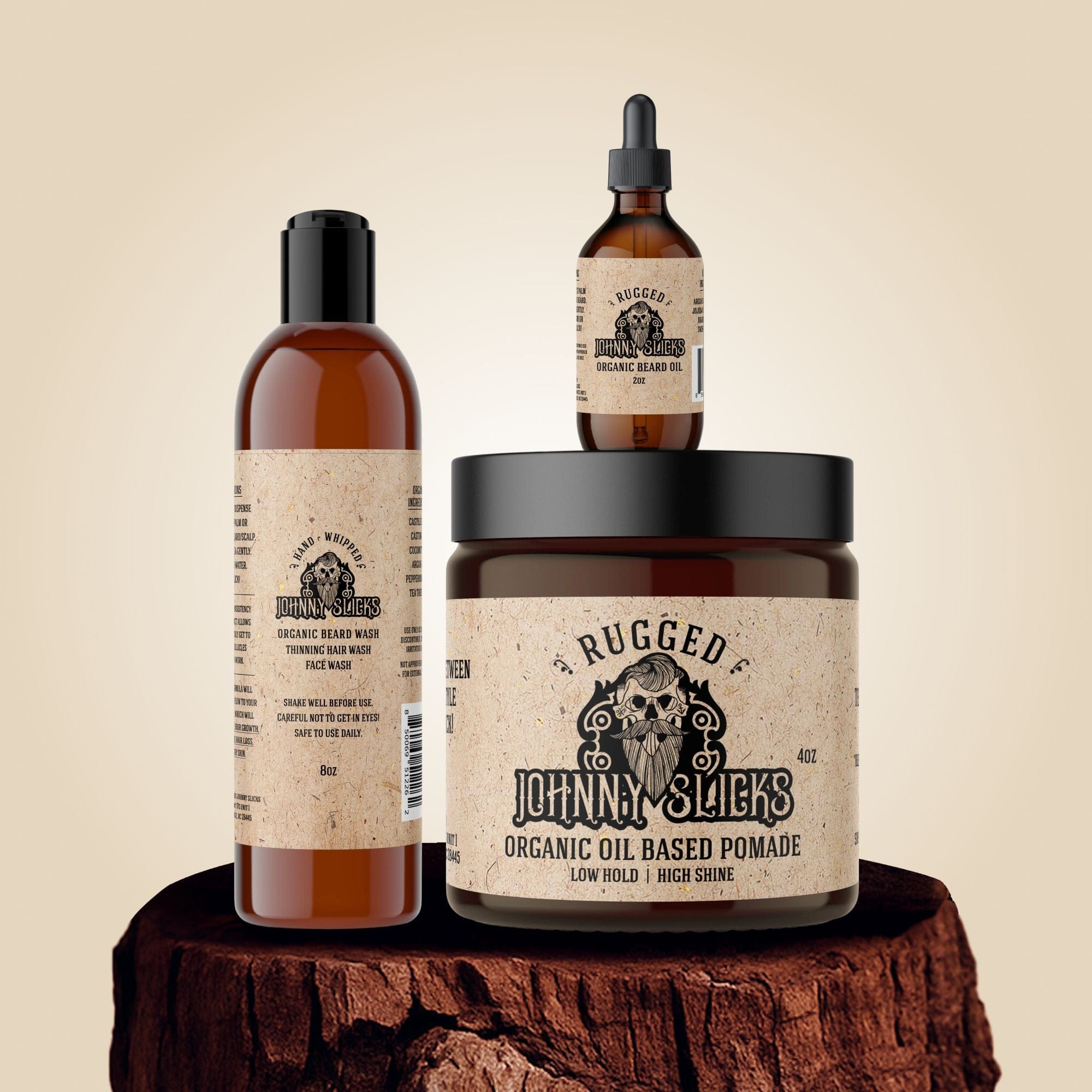 Johnny Slicks Gift Set Thinning Hair Kit