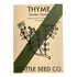 Seattle Seed Company Herbs Thyme