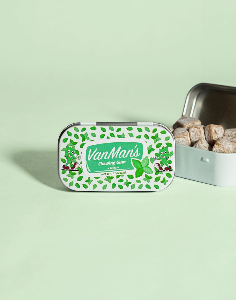 VanMan Mint / 1 pack *New* VanMan's Remineralizing Chewing Gum - 2 oz