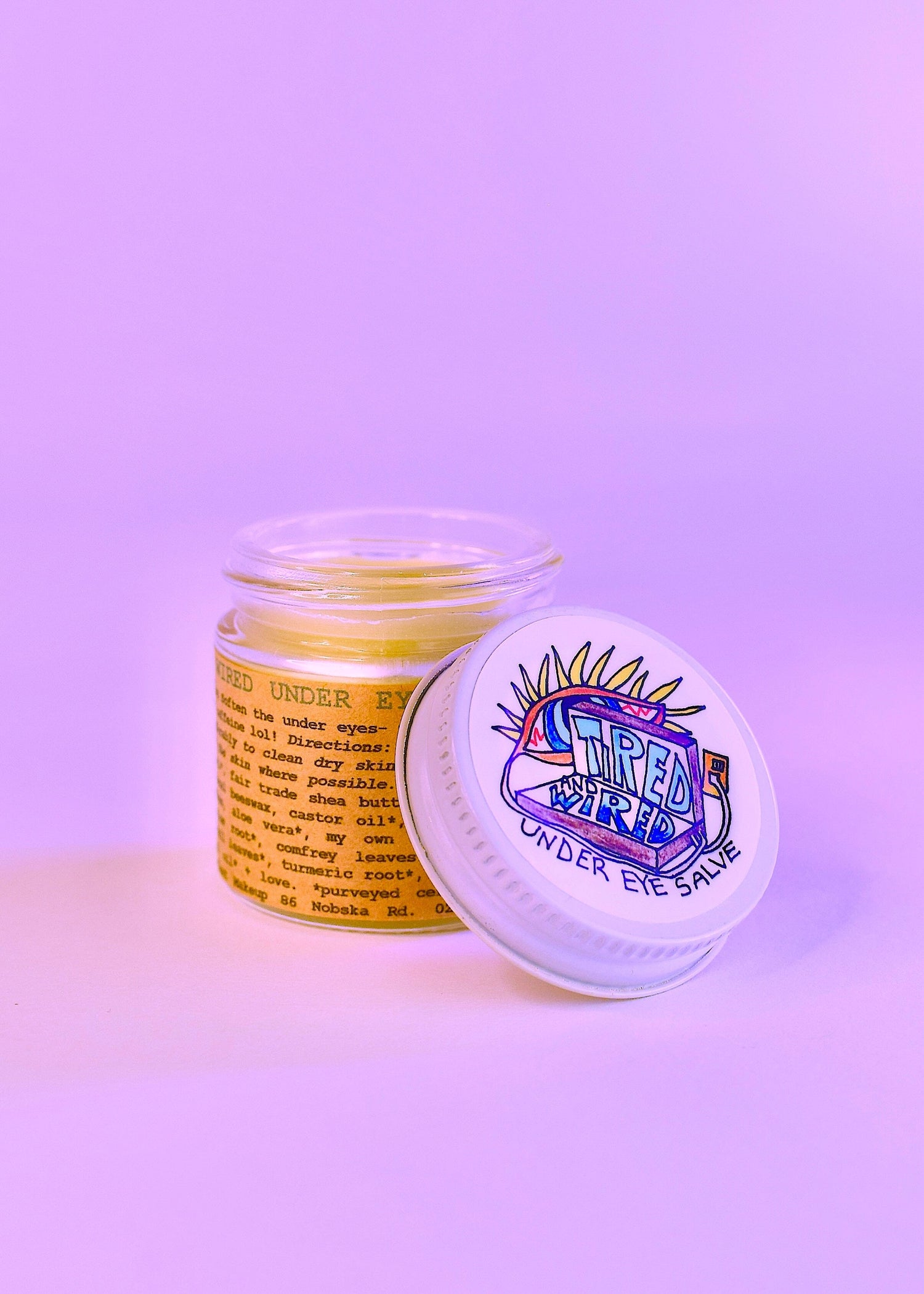 plant makeup Tired + Wired Under Eye Salve