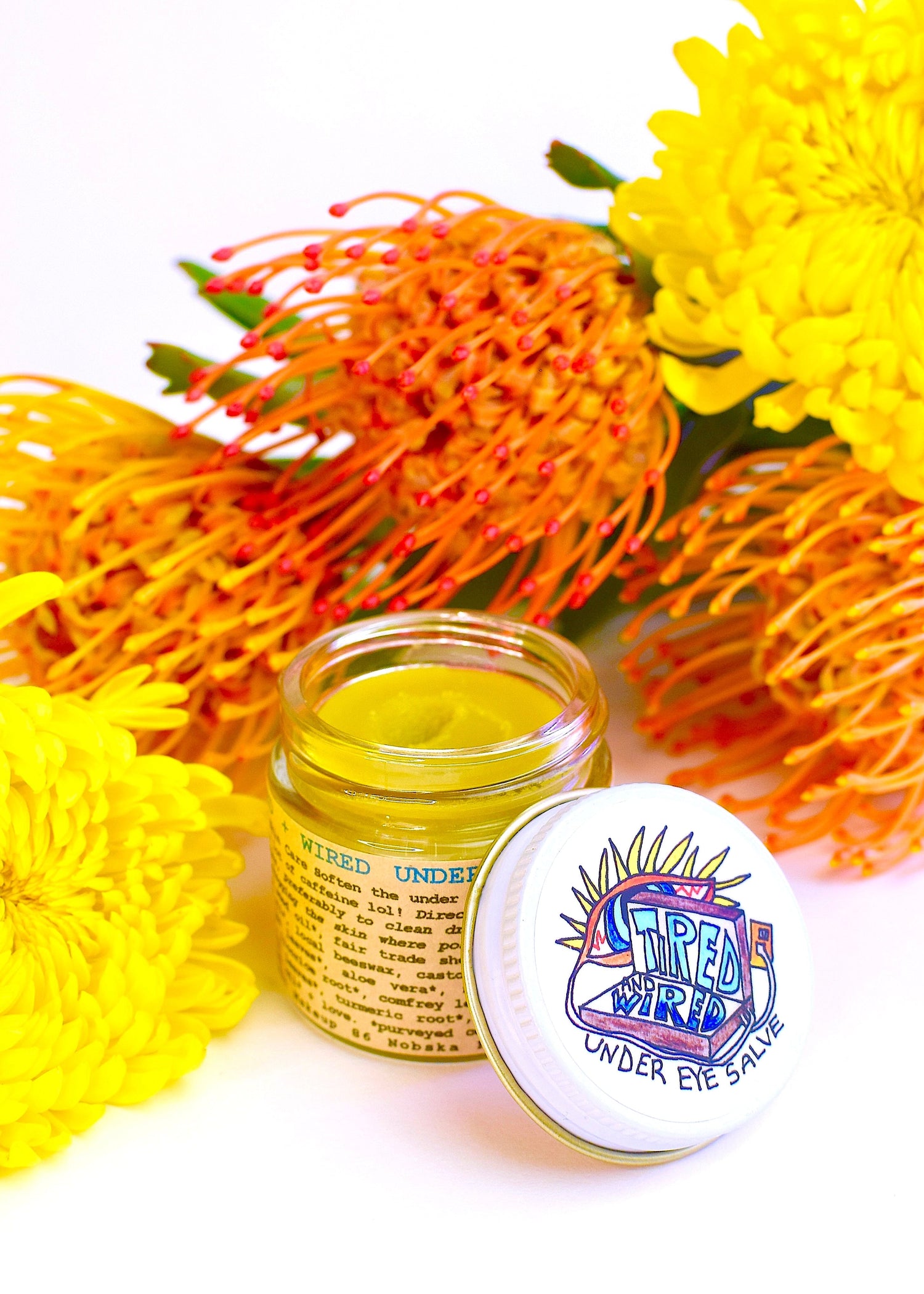 plant makeup Tired + Wired Under Eye Salve