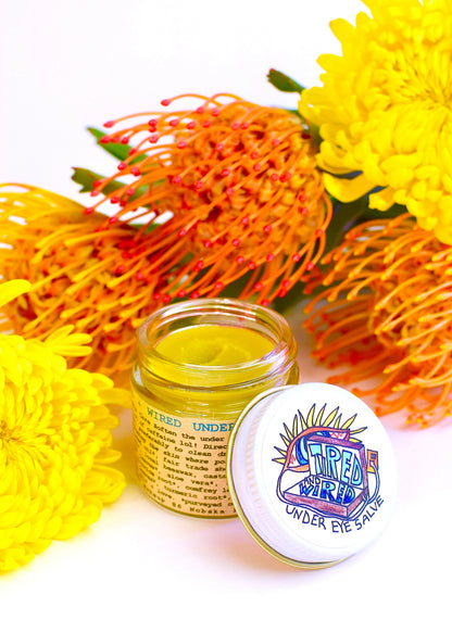 plant makeup Tired + Wired Under Eye Salve