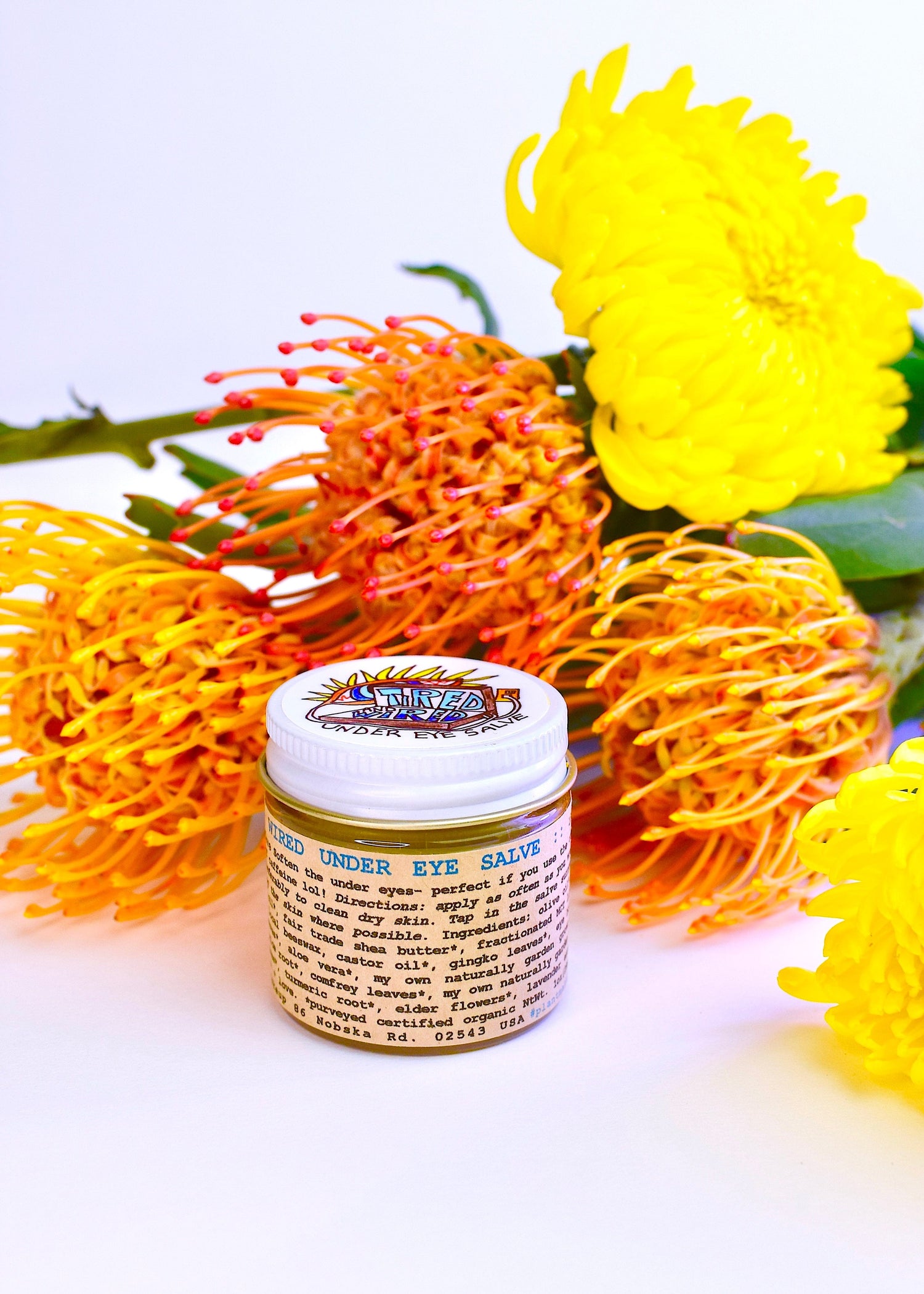 plant makeup Tired + Wired Under Eye Salve
