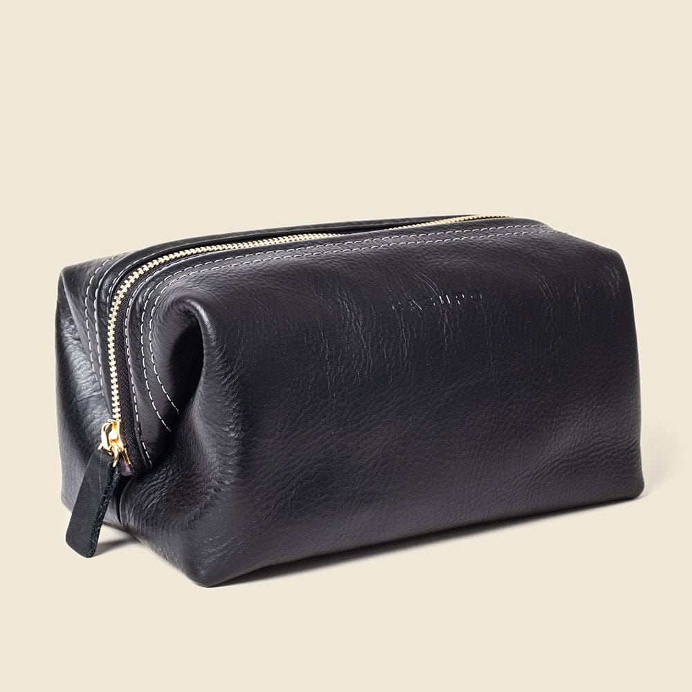 CASUPO Dopp Toiletry Bag Toiletry Travel Bag - Black