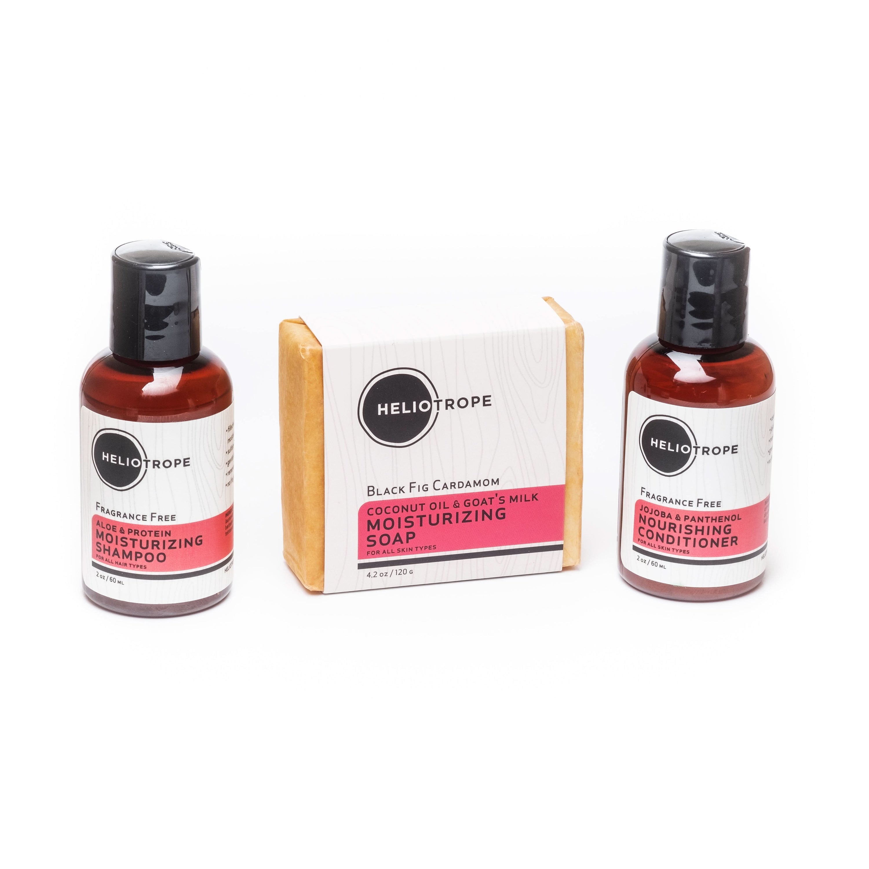 Heliotrope SF Box / Kit Hair Care Travel Sampler