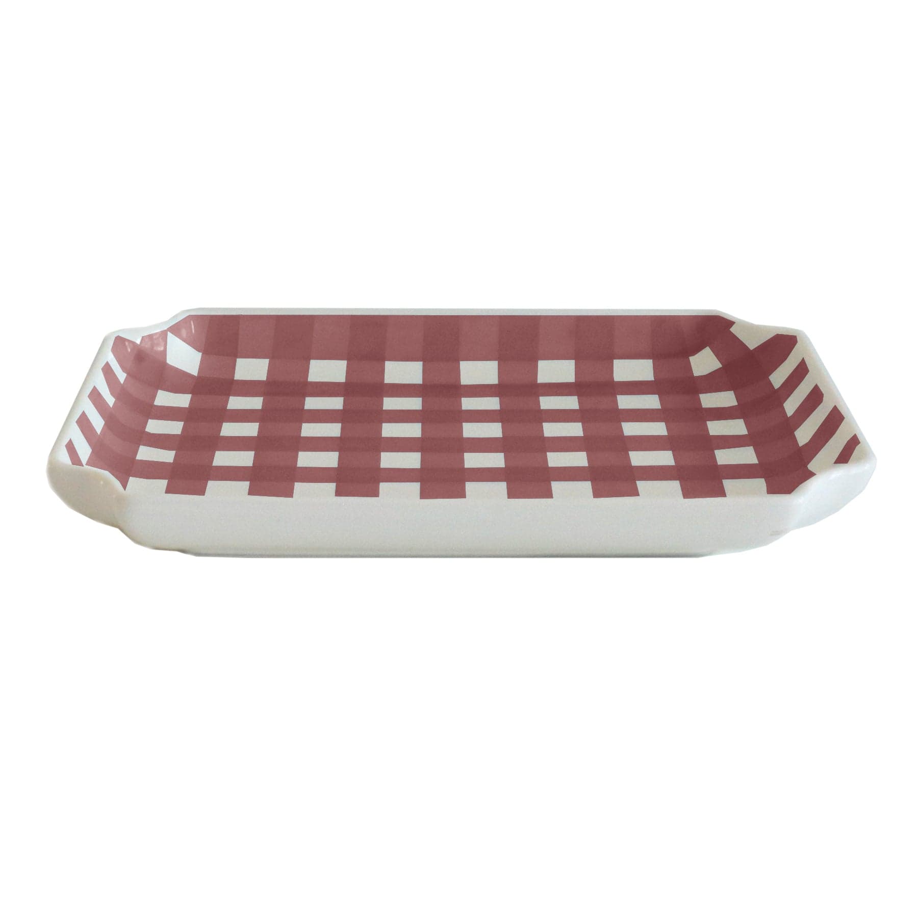Ruby Clay Company Tray Small / Holiday Red Gingham Trays