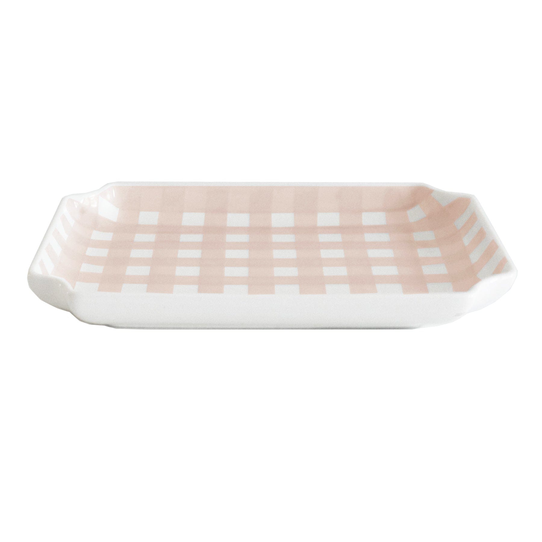 Ruby Clay Company Tray Small / Blush Gingham Trays