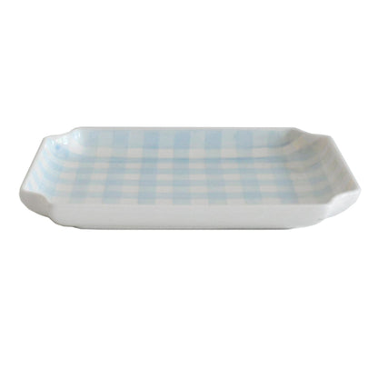 Ruby Clay Company Tray Small / Hydrangea Gingham Trays