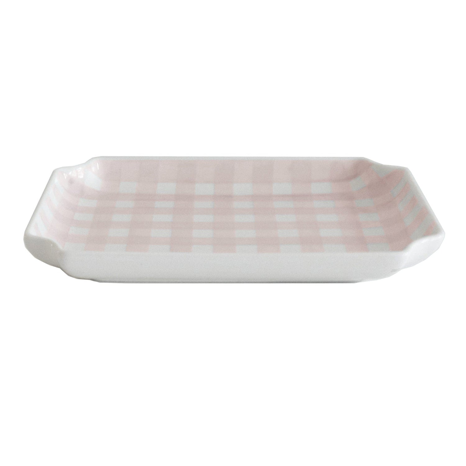 Ruby Clay Company Tray Small / Cherry Blossom Gingham Trays